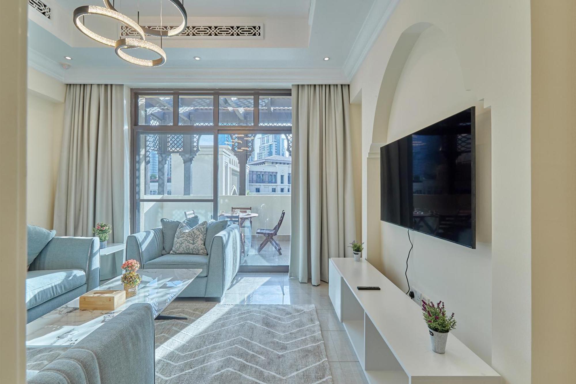 Golden Homes Souk Al Bahar Burj Khalifa View Tajer Residences 1Br Mint Avenue Near , Dubai Mall & Burj Khalifa المظهر الخارجي الصورة