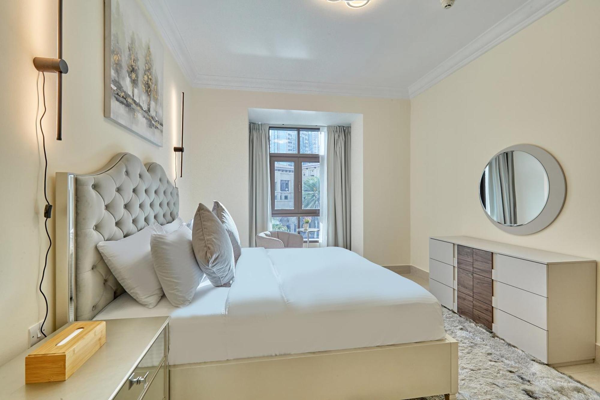 Golden Homes Souk Al Bahar Burj Khalifa View Tajer Residences 1Br Mint Avenue Near , Dubai Mall & Burj Khalifa المظهر الخارجي الصورة