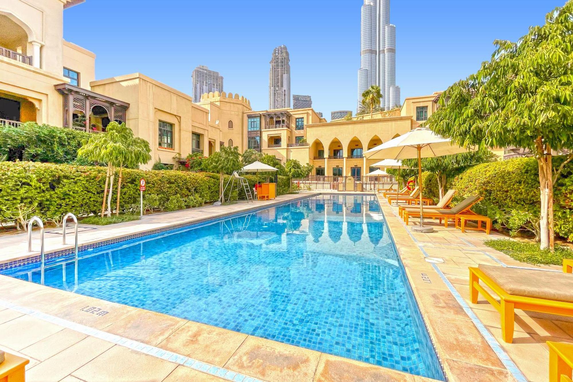 Golden Homes Souk Al Bahar Burj Khalifa View Tajer Residences 1Br Mint Avenue Near , Dubai Mall & Burj Khalifa المظهر الخارجي الصورة